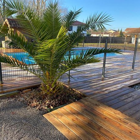 Ensemble De 3 Villas Avec Piscine Chauffee, Esprit Detente Sanguinet Exterior foto