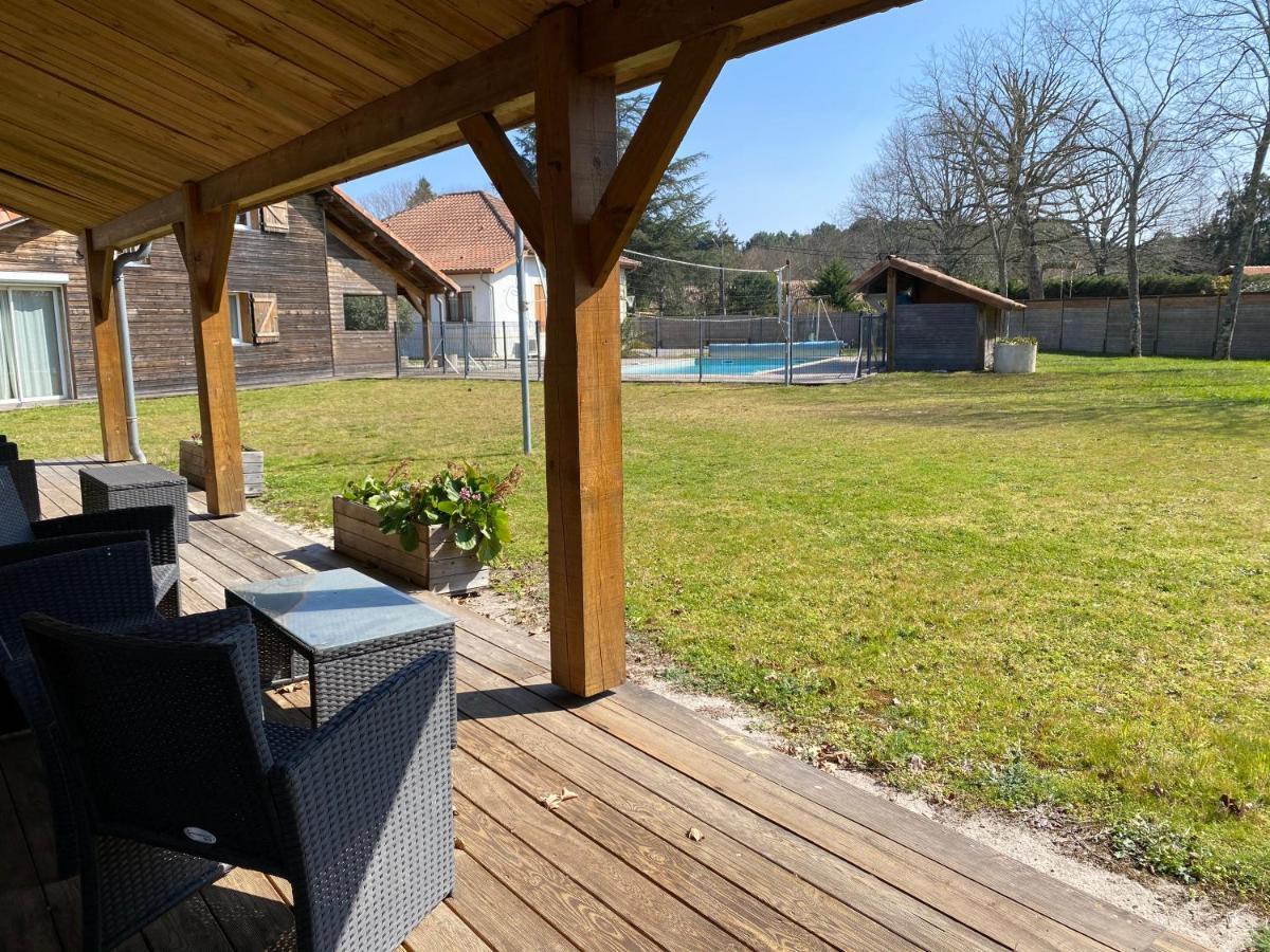 Ensemble De 3 Villas Avec Piscine Chauffee, Esprit Detente Sanguinet Exterior foto